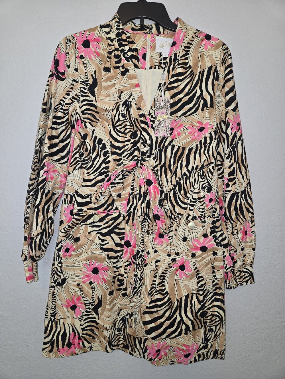Lilly Pulitzer Phillipa Stretch Mini Dress Rutabaga El Morocco Size 2 NWT - Picture 4 of 7